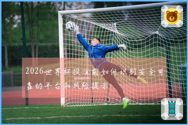 2026世界杯投注前如何识别安全可靠的平台和风险提示