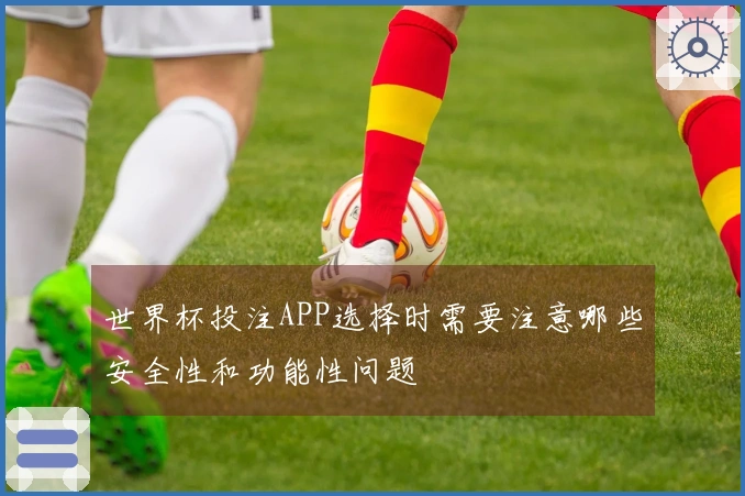 世界杯投注APP选择时需要注意哪些安全性和功能性问题